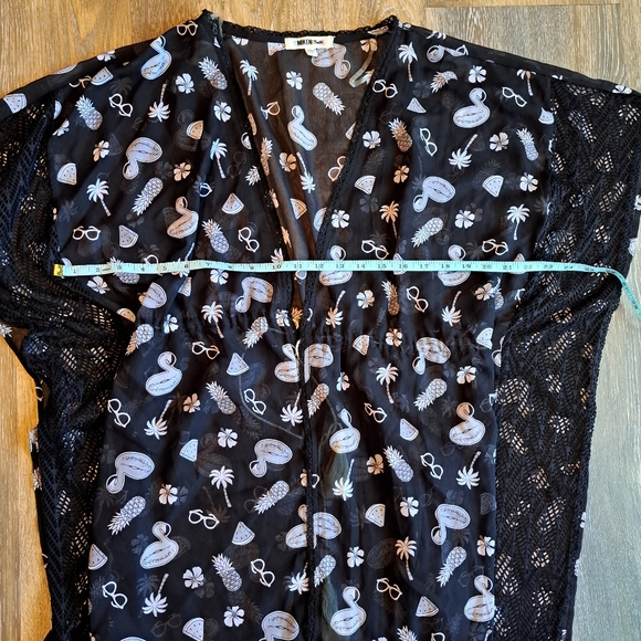 Miken Sheer Swim Cover Up - Picture 7 of 8